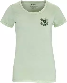 Fj&auml;llr&auml;ven 1960 Logo T-Shirt W (83513) soft jade/beige