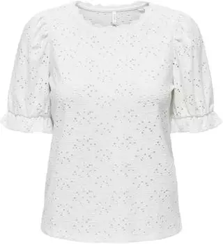 Only Smilla T-Shirt (15315587) cloud dancer