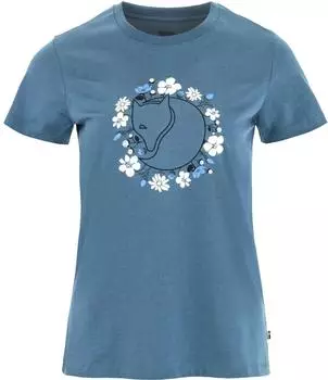 Fj&auml;llr&auml;ven Arctic Fox Print T-Shirt W (F14600275) dawn blue