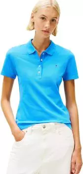 Tommy Hilfiger 1985 Kurzarm-Polo (WW0WW43225) mesmerizing blau