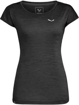 Salewa Puez Melange Dry'Ton T-Shirt Damen (00-0000026538) black out melange
