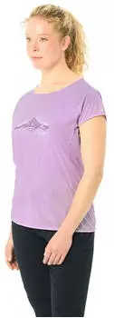 VAUDE Women's Tekoa T-Shirt II raspberry – Hochwertige Materialkombination für angenehmes Tragegefühl