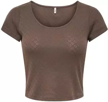Only Onlemma S/s Short Top Noos Jrs (15201206) schoko