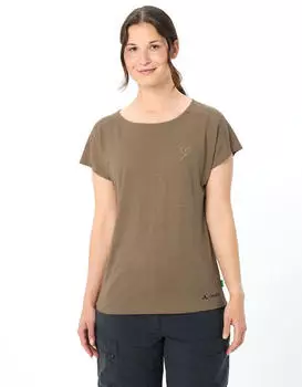 VAUDE Women's Neyland T-Shirt oat – Klassischer Schnitt für vielseitige Kombinationsmöglichkeiten