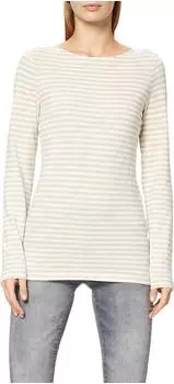 Marc OPolo Longsleeve (B01219652597) beige/sanftes wei&szlig;