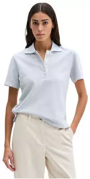 Marc O'Polo Geripptes Poloshirt Slim (77189022) airy blue