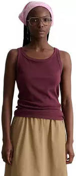 Marc O'Polo DfC Ripp-Tanktop Slim (45129539) merlot red