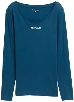 Tom Tailor Langarmshirt mit Streifenmuster (1048490) gr&uuml;n