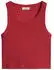 Marc O'Polo Ripp-Jersey-Top Regular (5000010006) dunkelrot