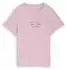 Tom Tailor Basic T-Shirt aus Bio-Baumwolle (1050428) rosa/schwarz