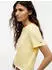 Tommy Hilfiger Reg Corp Logo Regular Fit T-Shirt (WW0WW40276) gelb