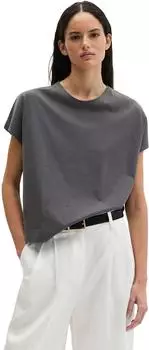 Marc O'Polo T-Shirt loose (23433529) quiet sea/dunkelgrau