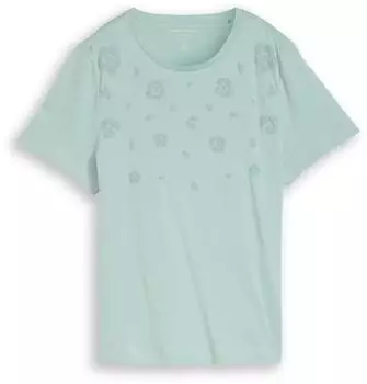 Tom Tailor Basic T-Shirt aus Bio-Baumwolle (1045534) mint