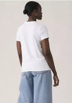 Levi's The Perfect Graphic Tee (17369) rhinestone sporty levis bright white – Lässiger Schnitt für unkomplizierte Alltagsoutfits