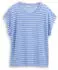 Tom Tailor Denim T-Shirt mit Knoten-Detail (1040186) hellblau/schwarz/weiß
