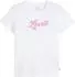 Levi's The Perfect Graphic Tee (17369) lse_large batwing- pink logo bright white