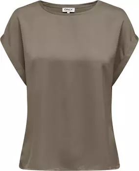 Only Onllieke Top (15303413) mokka