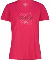 CMP 38T6656-B807-40, CMP Woman T-shirt magenta (B807) 40 Damen