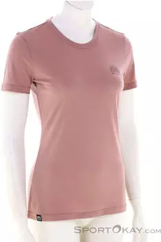 Ortovox Women's 120 Cool Tec Mountain Stripe T-Shirt duskrose – Materialqualität mit durchdachter Zusammensetzung