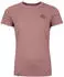 Ortovox Women's 120 Cool Tec Mountain Stripe T-Shirt duskrose