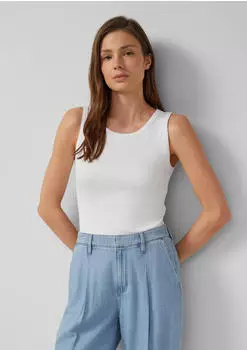 s.Oliver T-Shirt im Relaxed Fit mit überschnittenen Schultern (2176274) weiß