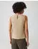 Opus Top Ribbed Ipoma Slit golden beige