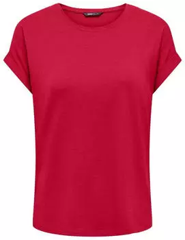 Only Onlmoster S/s O-neck Top Noos Jrs (15106662) blutrot