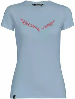 Salewa Solid DRI-Release T-Shirt (27019) white new logo