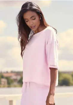 Elbsand 3/4-Arm-Shirt mit U-Boot-Ausschnitt (93444306) rosa