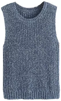 Next Fashion Knit Top (G9118204) blaumeliert