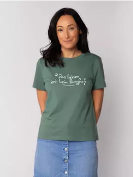 watapparel Das Leben ist kein Ponyhof T-Shirt (V1093999) green bay