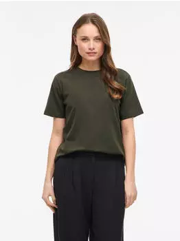 Vila VINora O-Neck 2/4 Top, Normale Passform (65971721) forest night