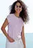 Vivance Dreams Short sleeve shirt with jacquard pattern (49407259) flieder