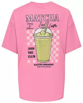 Only Kita T-Shirt (15374990) prism pink