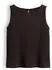 Opus Top Ribbed Ipoma Slit dunkelbraun