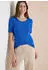 Cecil Basic T-Shirt mit Rundhals in Unifarbe (B317516) surf blue