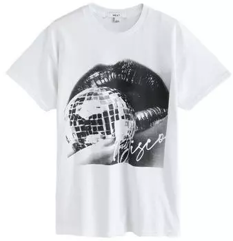 Next Fashion T-Shirt Relaxed Fit anthrazit/schwarz/weiß