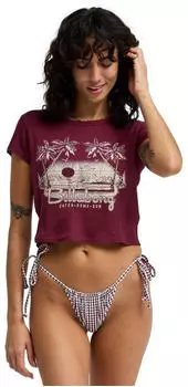 Billabong Catch Some Sun T-Shirt (46613036) cranberry