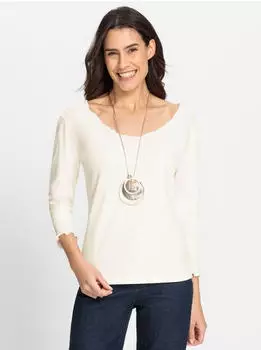 Witt Weiden V-Shirt ecru
