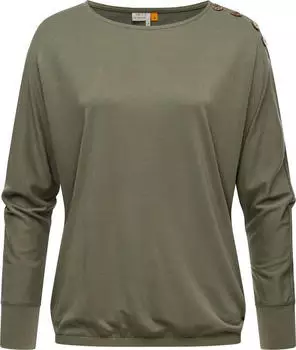 Ragwear Sedda Langarmshirt olivgr&uuml;n