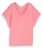 Tom Tailor T-Shirt mit V-Ausschnitt (1051202) soft fuchsia pink