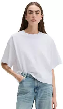 Marc O'Polo Interlock Jersey T-Shirt (72216060) weiß
