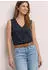 Street One A325244 Trägertop mit V-Ausschnitt und Crochet-Tape shadowed navy