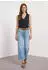 Street One A325244 Trägertop mit V-Ausschnitt und Crochet-Tape shadowed navy