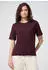 Street One T-Shirt mit Crochet-Details an den Ärmeln Lila (F32548717464)