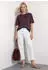 Street One Dropped Shoulder Shirt mit Glitzerdetails Rot (A32543517820)