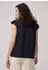 Street One Dropped Shoulder Shirt mit Split Neck Blau (F32548217823)