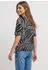 Street One T-Shirt mit Rundhals und Tunnelzug Schwarz (A32548020001)