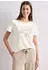 Street One T-Shirt mit Rundhals und Foliendetails Weiß (A32547330108)