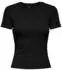Only ONLRILEY S/S TOPJRS T-Shirt Slim Fit (13967731) schwarz